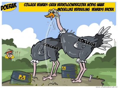Cartoon voor flyer