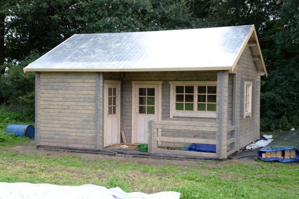 Tuinhuis in wording
